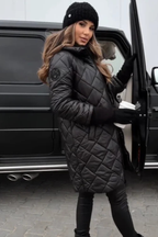 AVALYN | Elegant Quilted Hooded Jacket