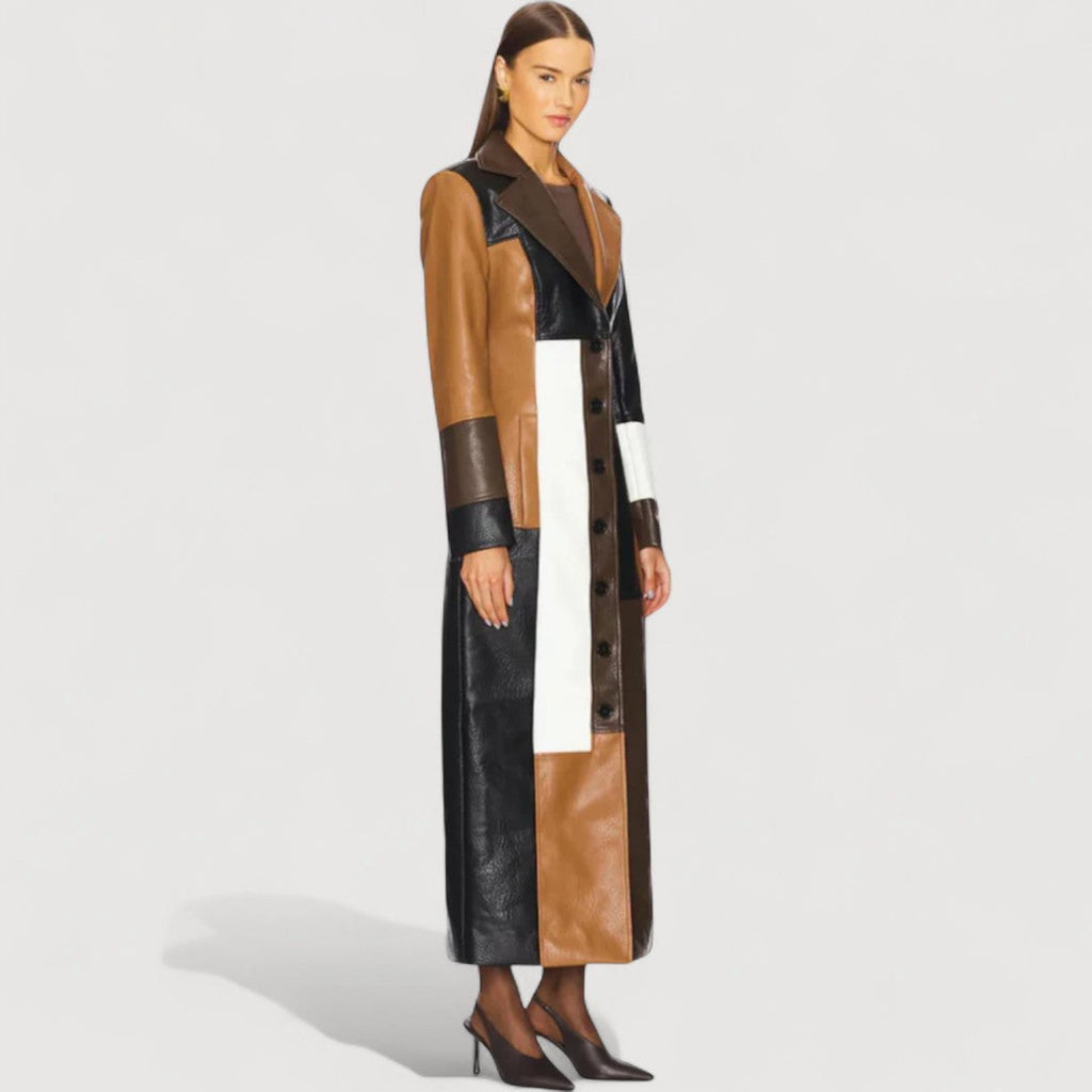ELIANE | TIMELESS LEATHER COAT