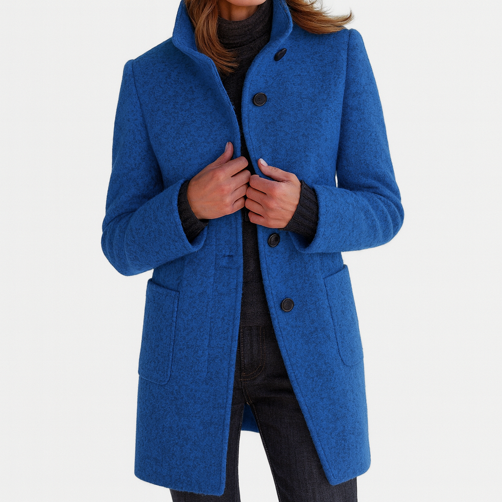 YVONNE | The High-Collar Coat