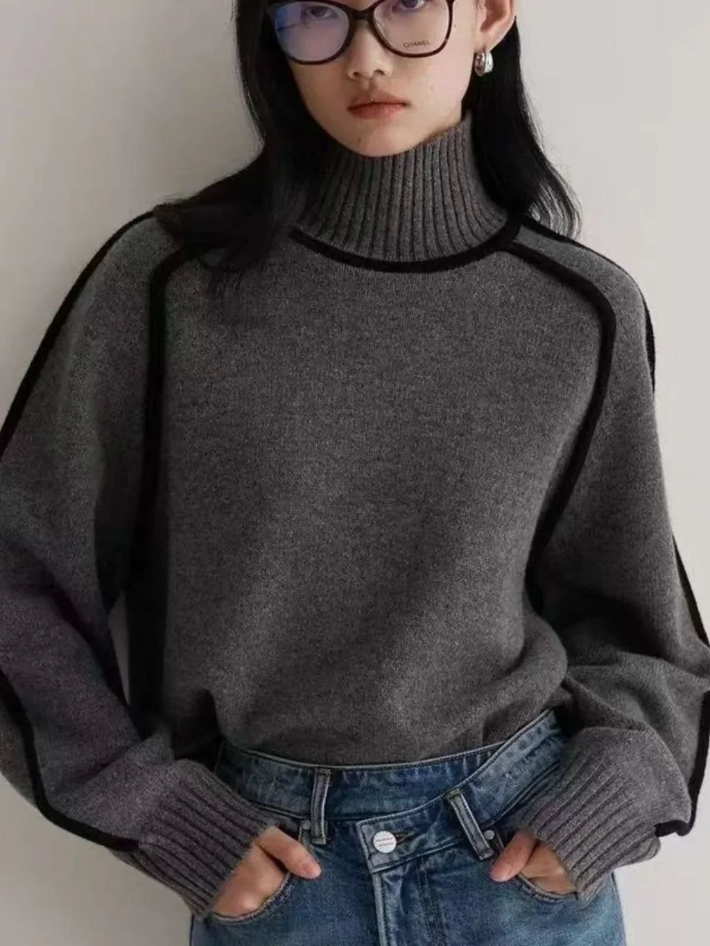 FREDERIQUE | Elegant Turtleneck sweater