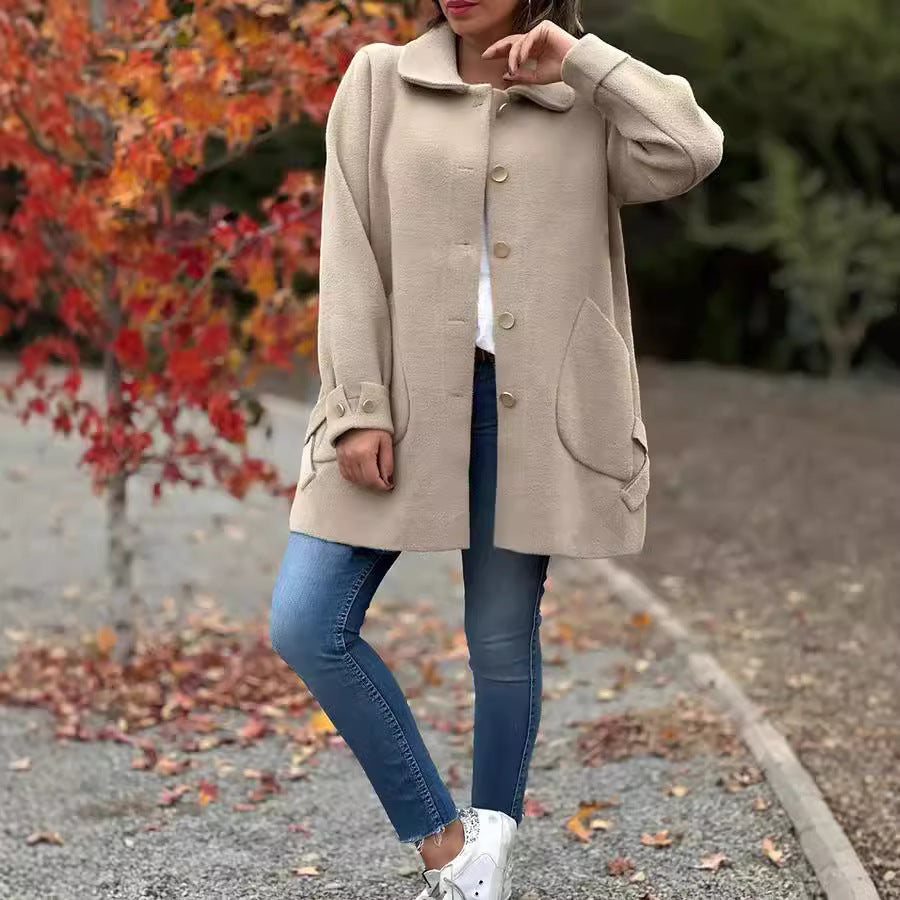 KIARA | Oversized Long Sleeve Coat