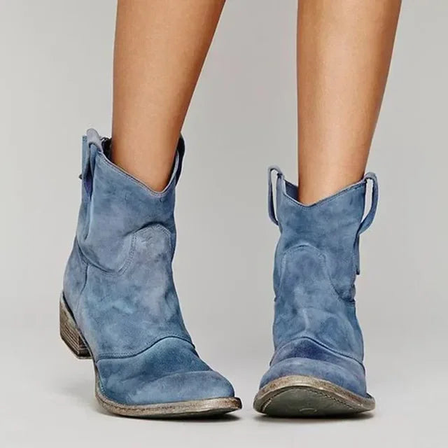 RILEY | Western Spirit Ankle Boots