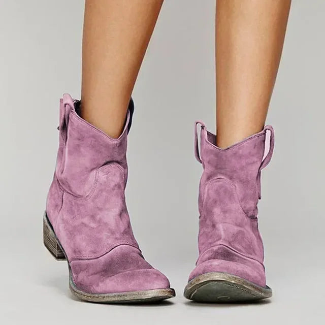 RILEY | Western Spirit Ankle Boots
