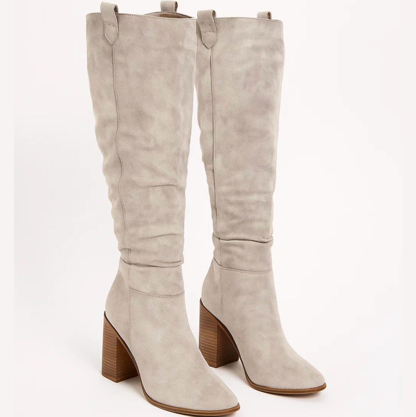 AVELLINE | Suede Block Heel Boots