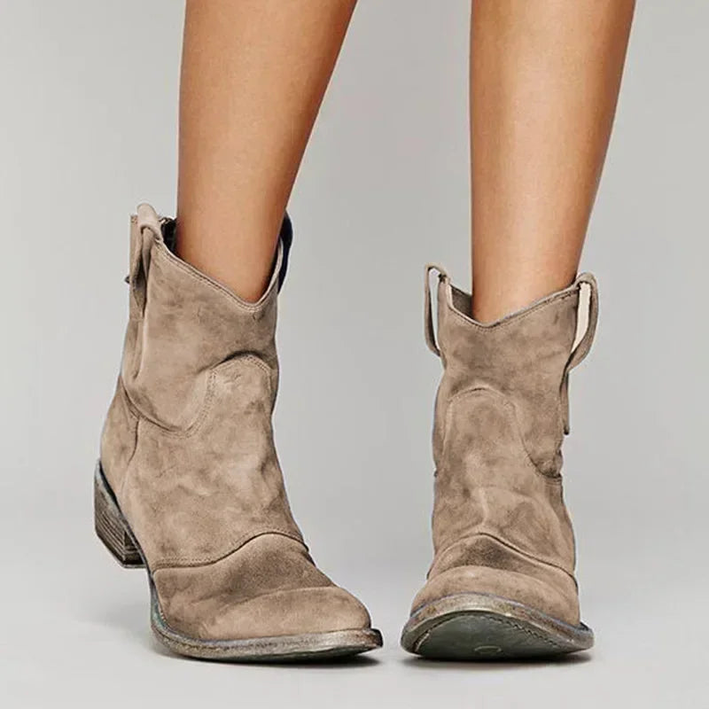 RILEY | Western Spirit Ankle Boots