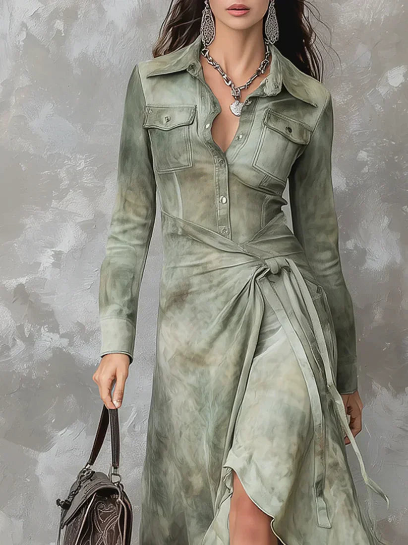 BROOKLYN | Wrap Maxi Dress