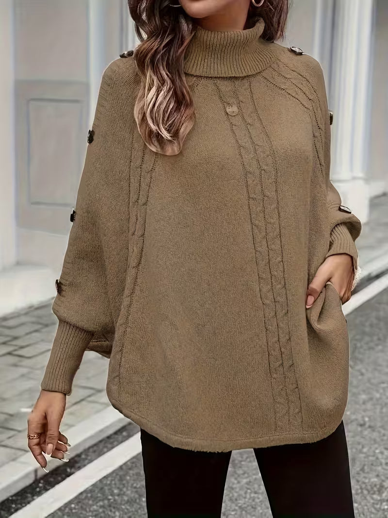 HALEY | Women’s High Neck Sweater