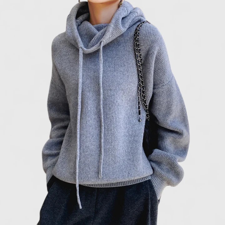 LEONIE | Cozy Knit Hoodie