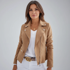 NORAH | Elegant Suede Jacket